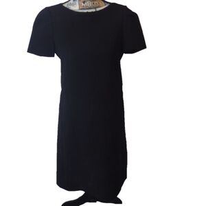 Lafayette 148 black dress with pockets size 2